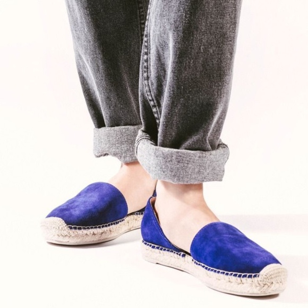 Dolce Vita Ciara Espadrilles Electric blue suede